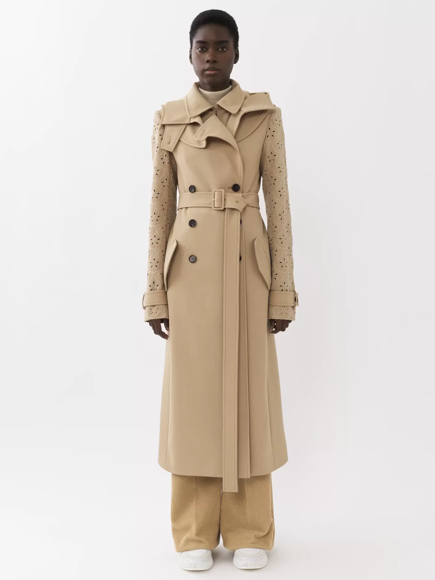 Best Sale Chloé Midi Trench Coat