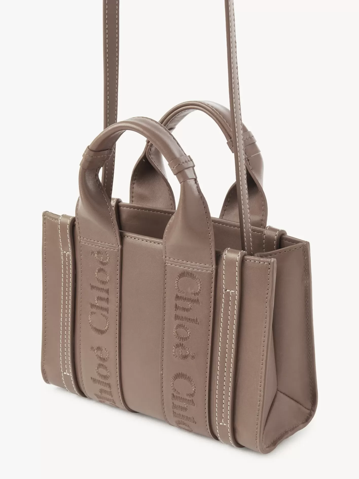 Outlet Chloé Mini Woody Tote Bag