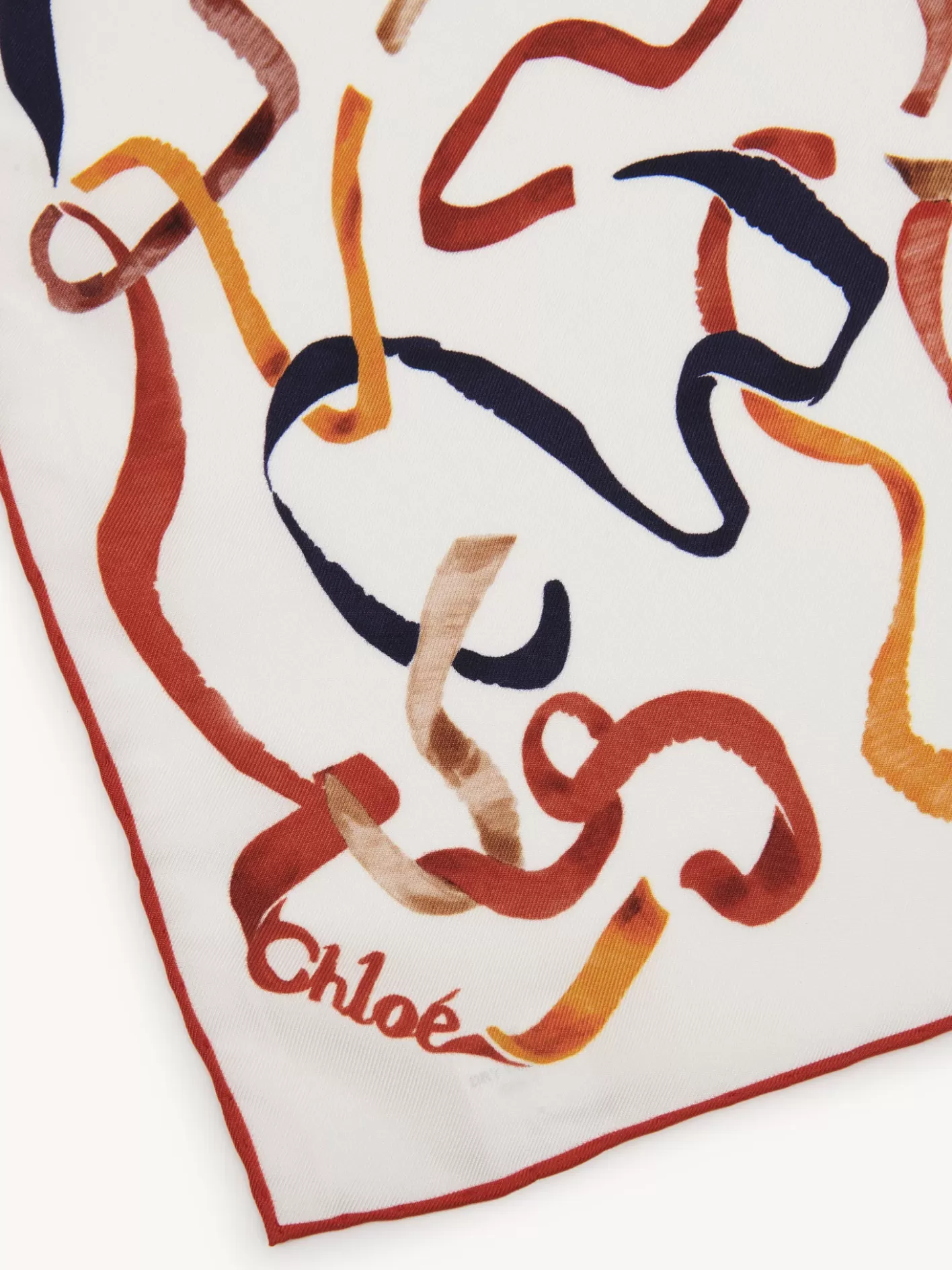 Outlet Chloé Multicolour Ribbons Scarf