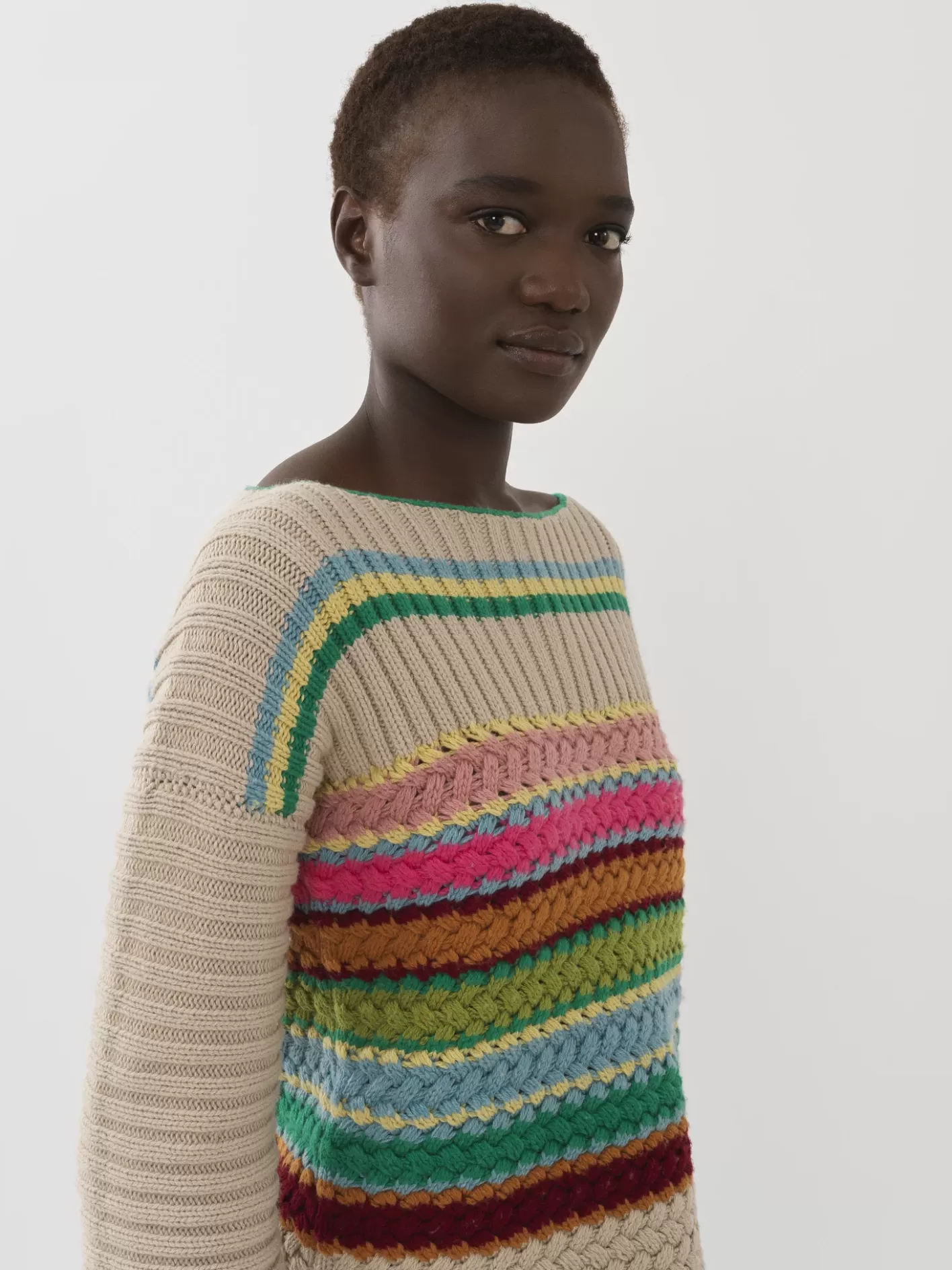 Best Chloé Multicolour Striped Sweater