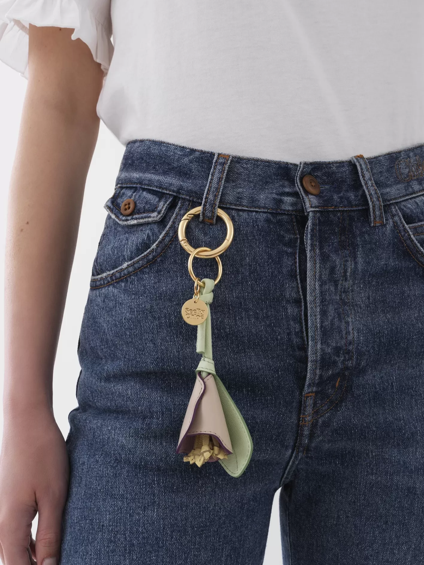 Online Chloé My Sbc Flower Lily Key Ring