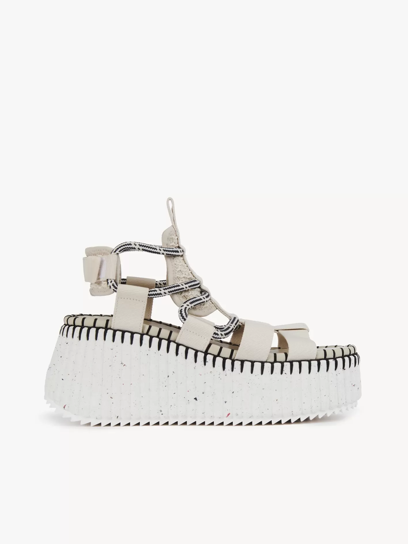 New Chloé Nama Wedge Sandal