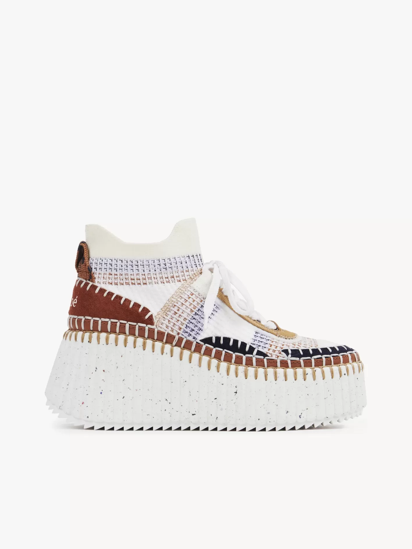 New Chloé Nama Wedge Sneaker