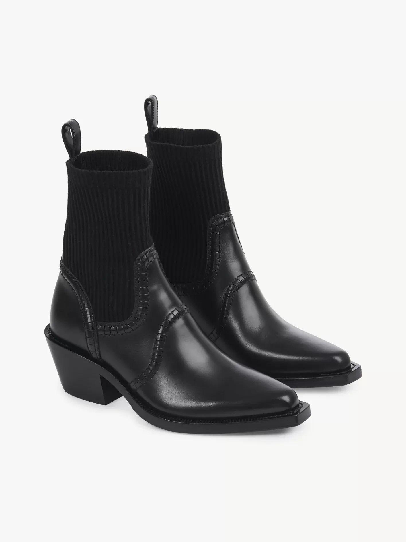 Shop Chloé Nellie Texan Ankle Boot