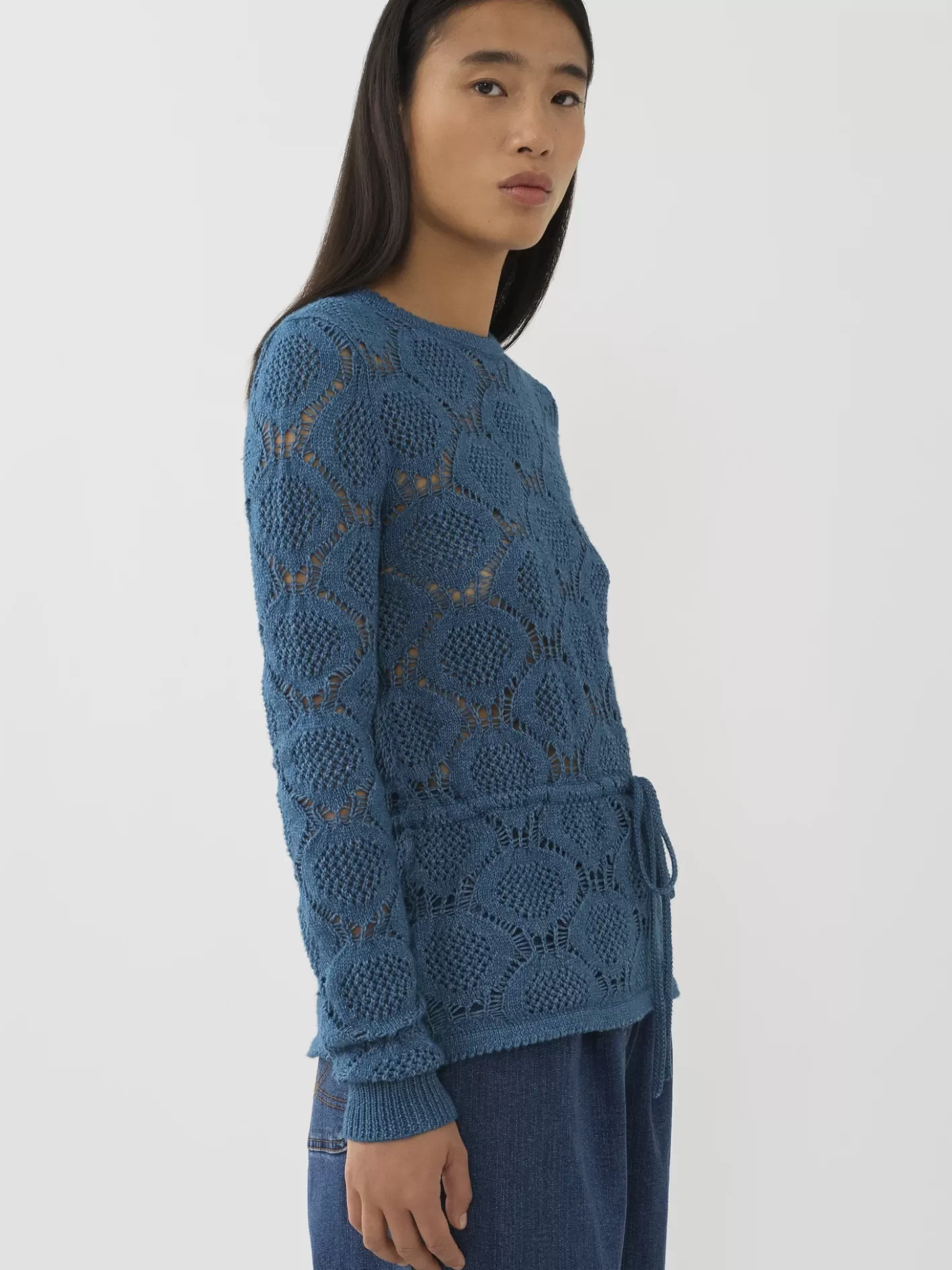 New Chloé Open Stitch Knit Top