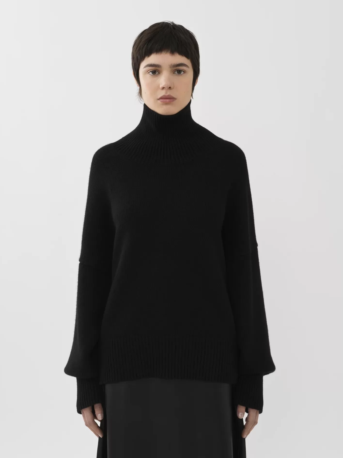 Fashion Chloé Oversized Turtleneck Jumper