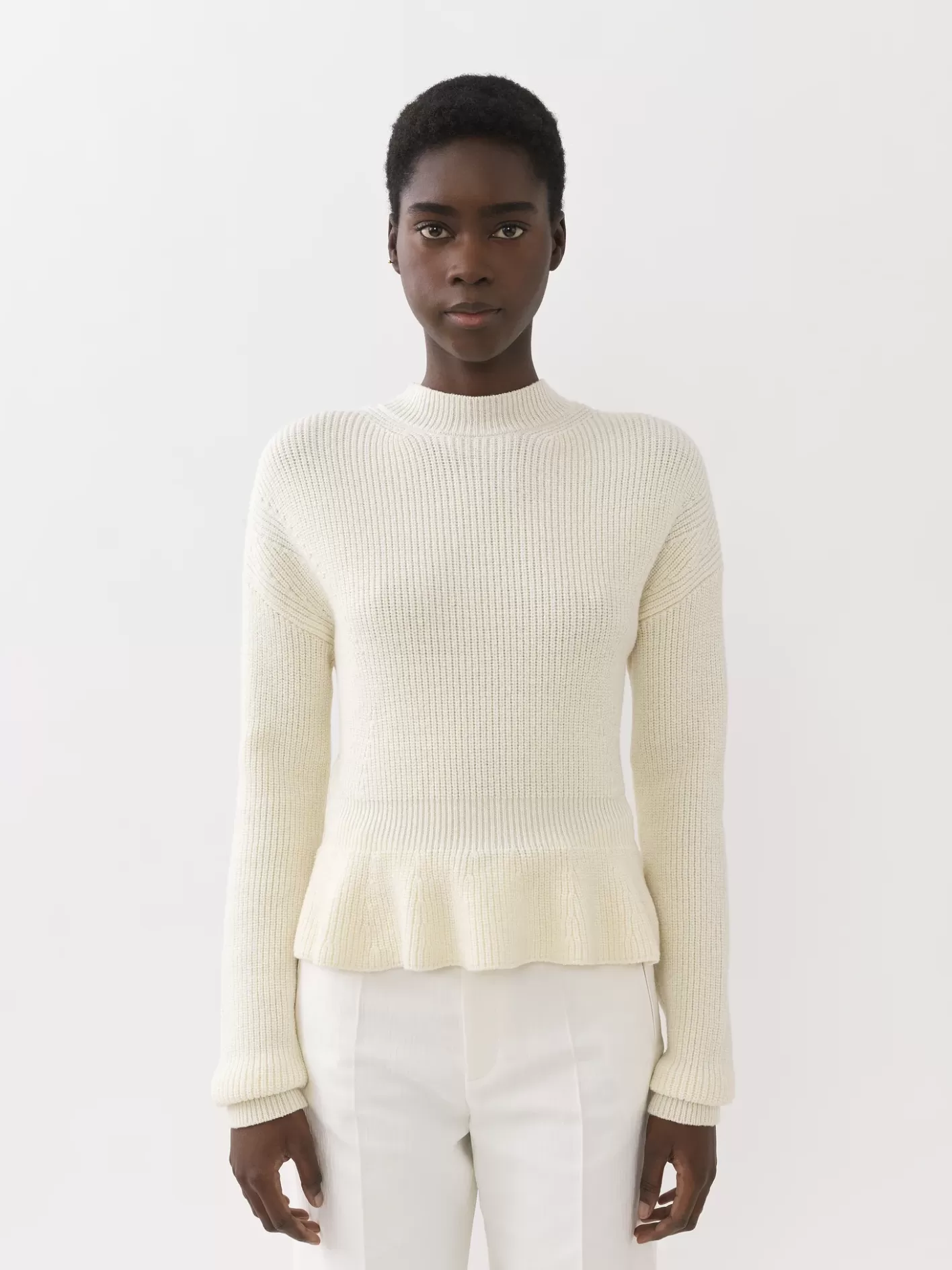 Fashion Chloé Peplum Jumper