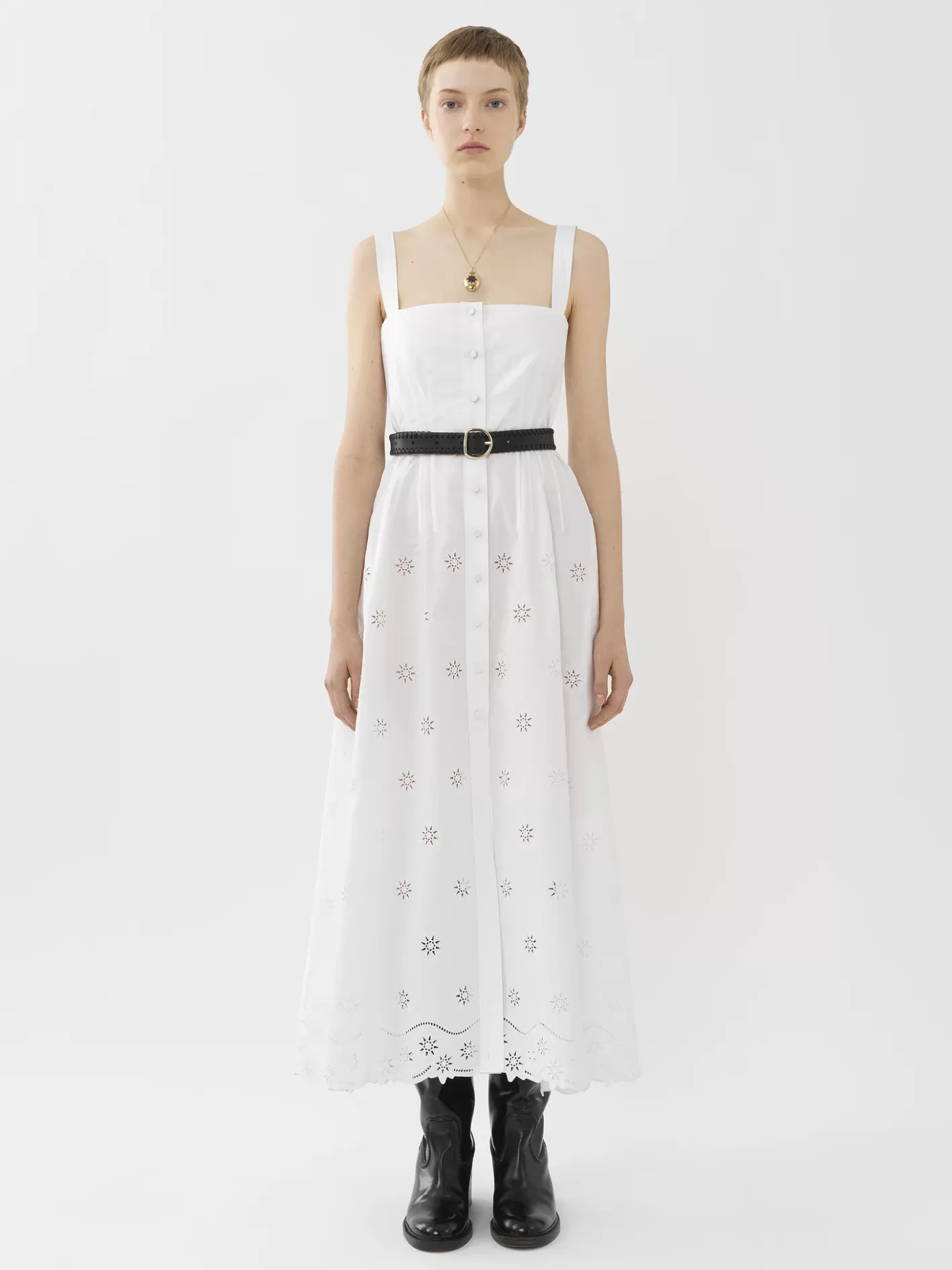 Best Chloé Pinafore Mid-Length Dress