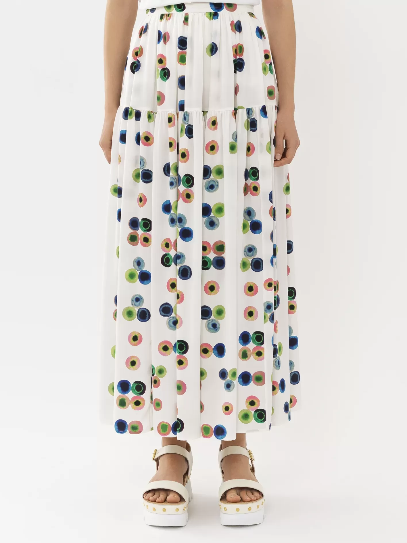 Store Chloé Printed Long Skirt