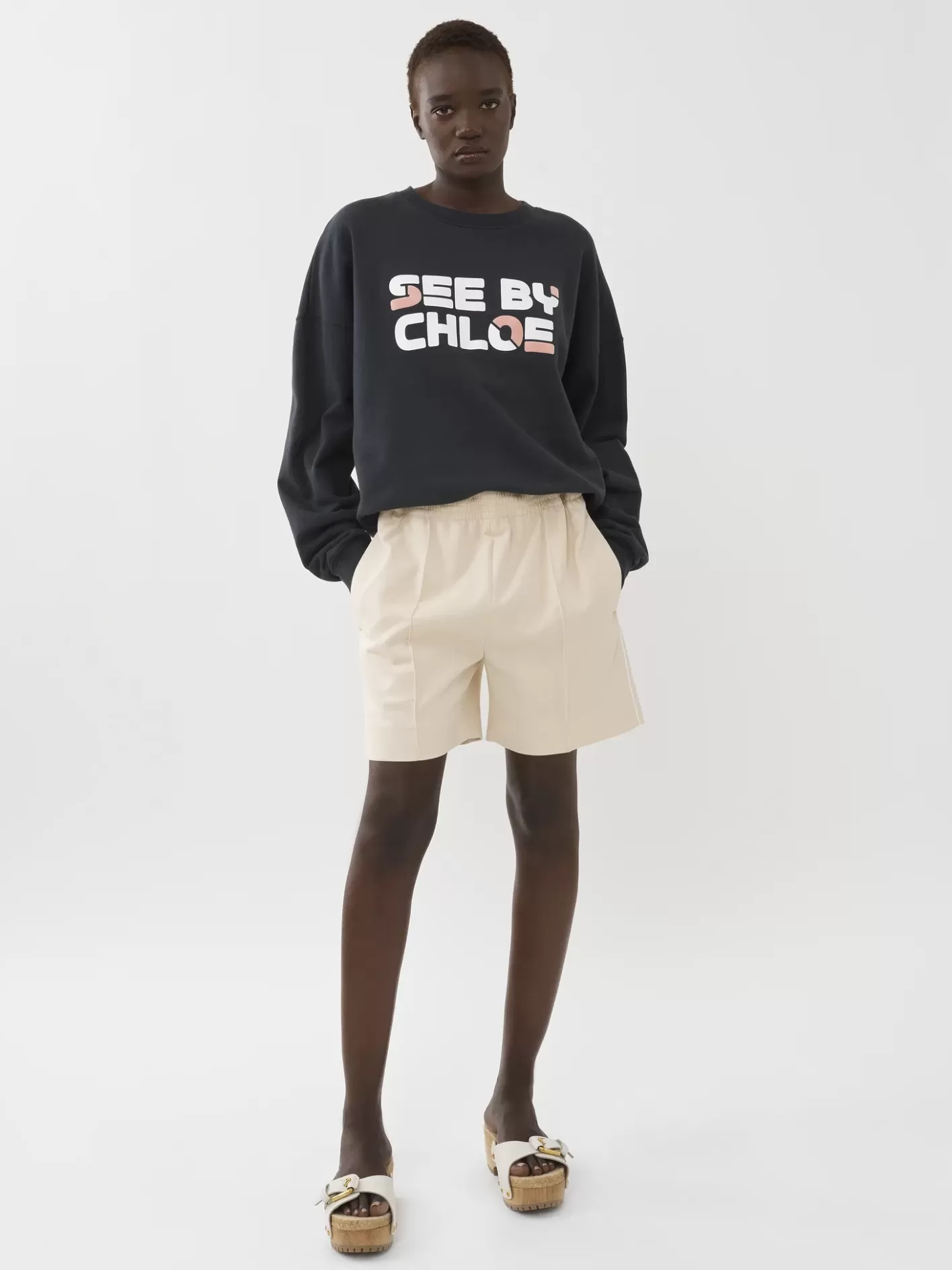 Outlet Chloé Printed Sweatshirt