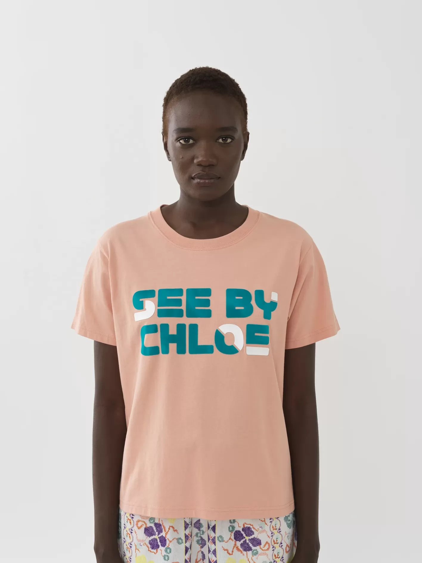 Best Sale Chloé Printed T-Shirt