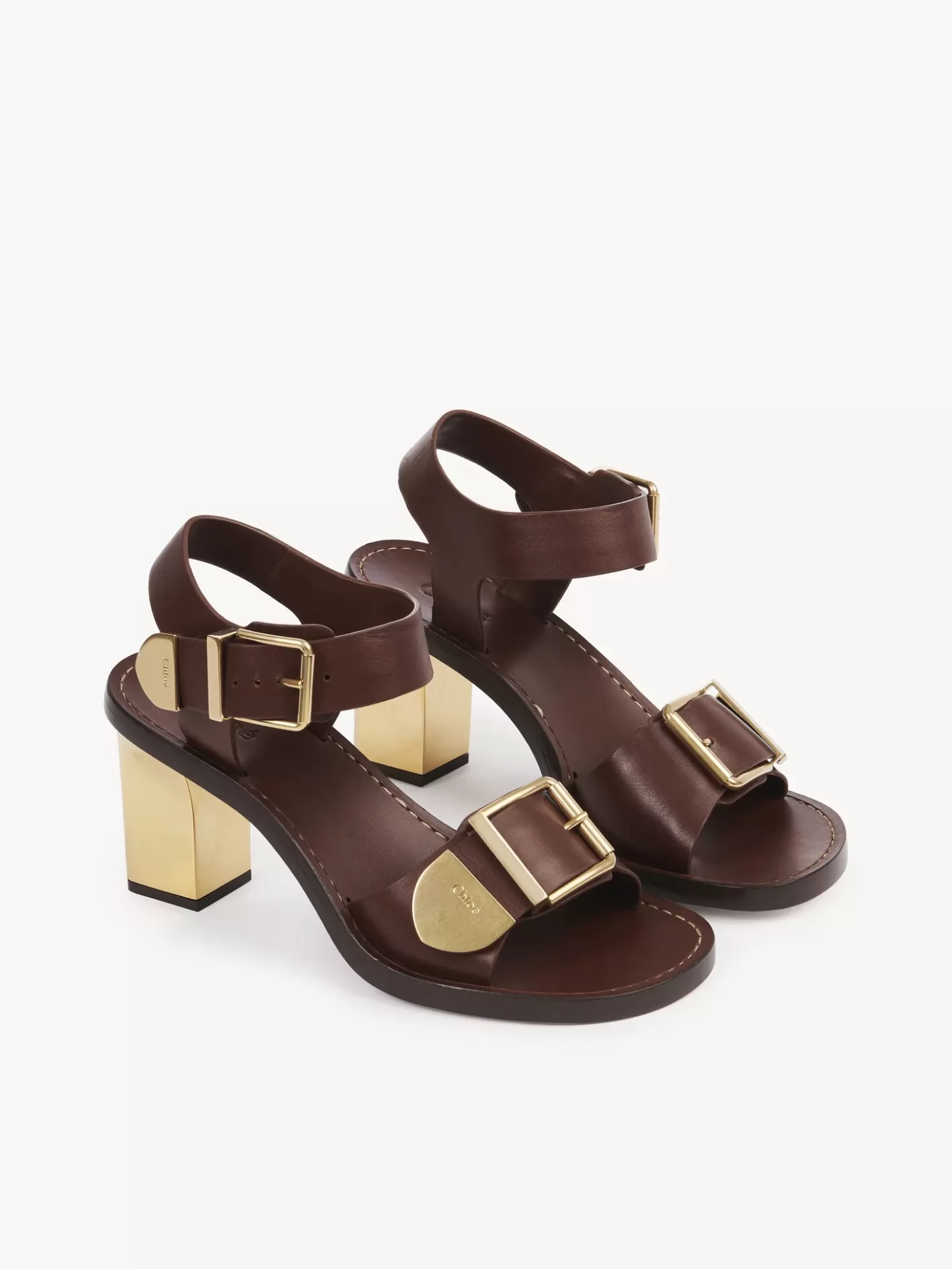 Shop Chloé Rebecca Heeled Sandal