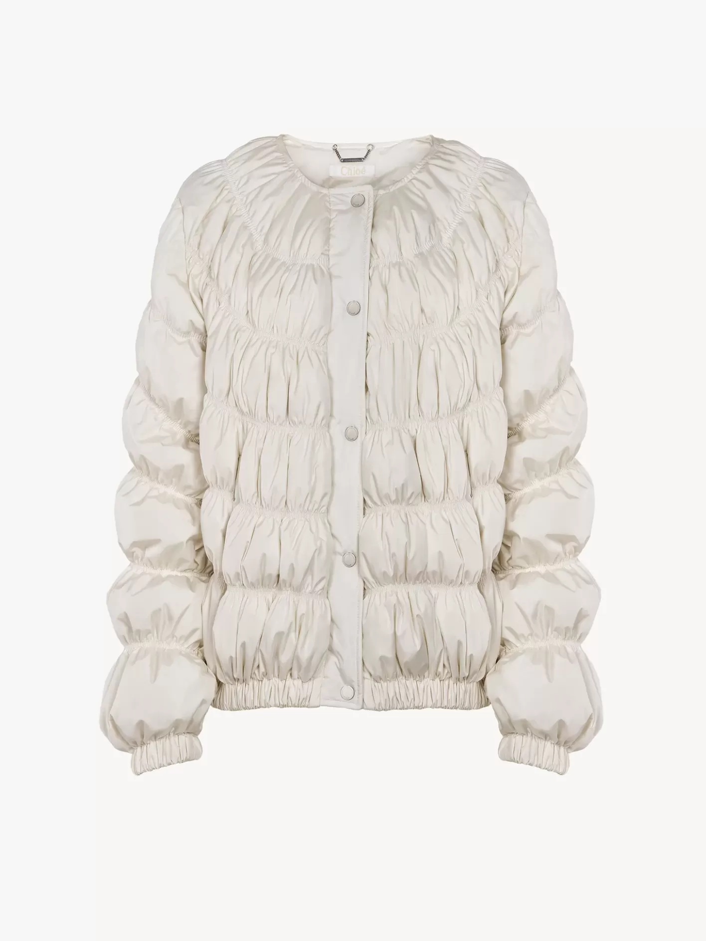 Cheap Chloé Ruched Puffer Jacket