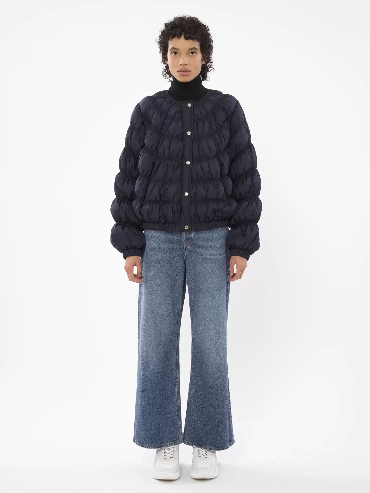 Outlet Chloé Ruched Puffer Jacket