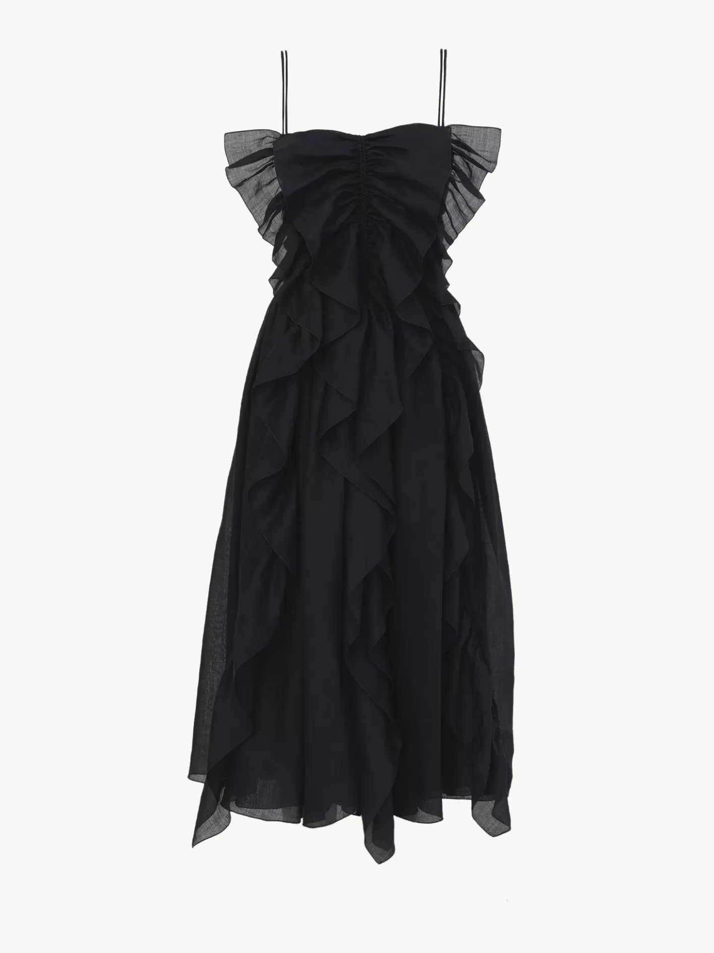 Sale Chloé Ruffled Mid-Length Dress