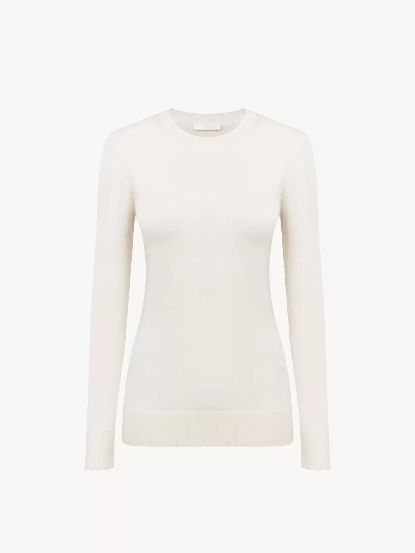 Sale Chloé Scalloped Jumper