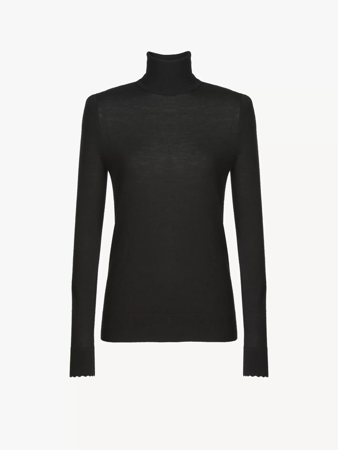 Store Chloé Scalloped Turtleneck