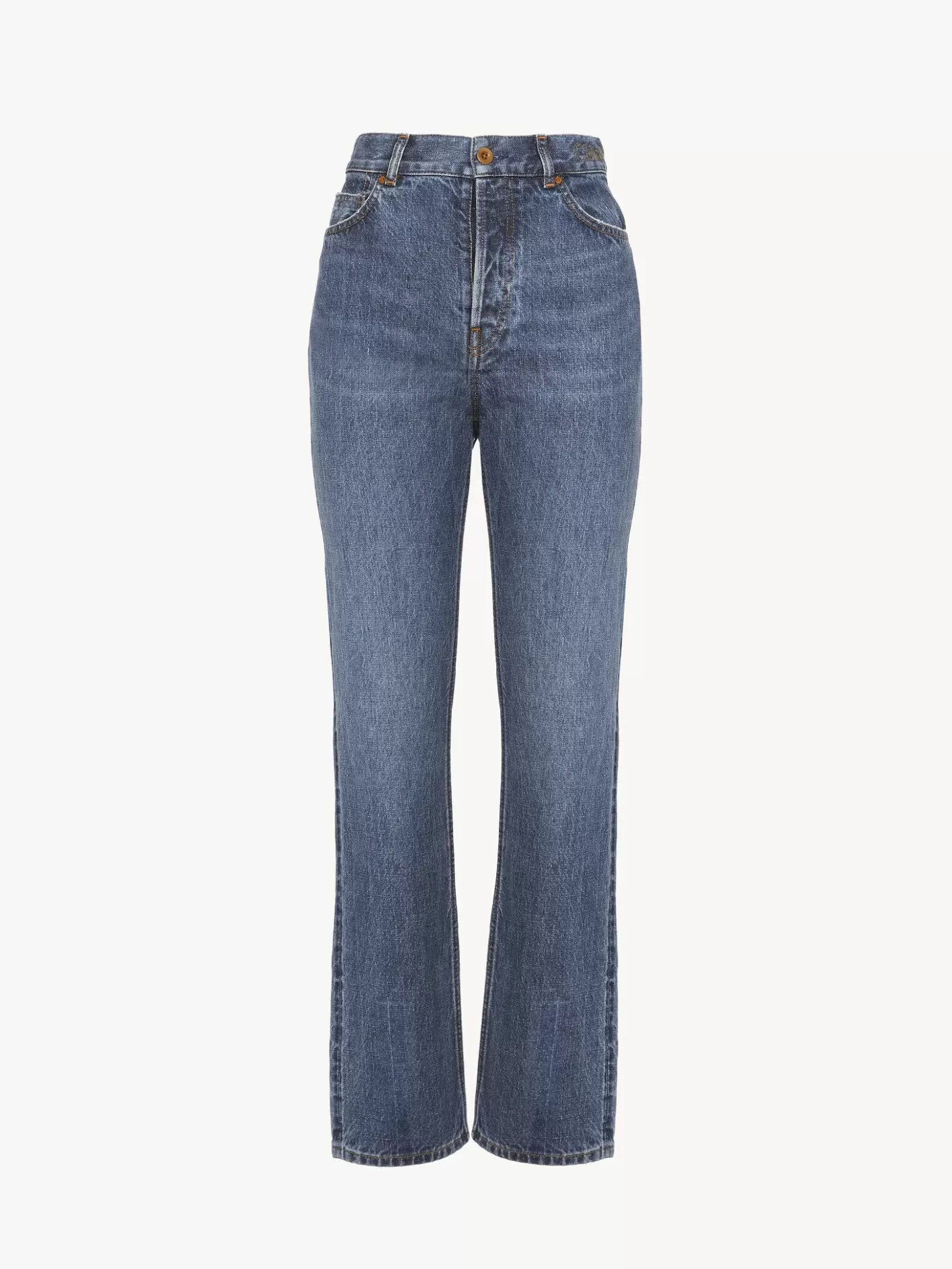 Sale Chloé Semeru Straight-Leg Jeans