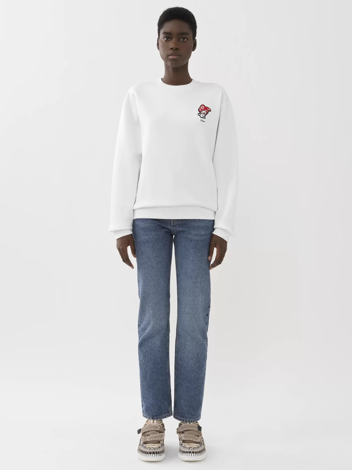 Sale Chloé Semeru Straight-Leg Jeans