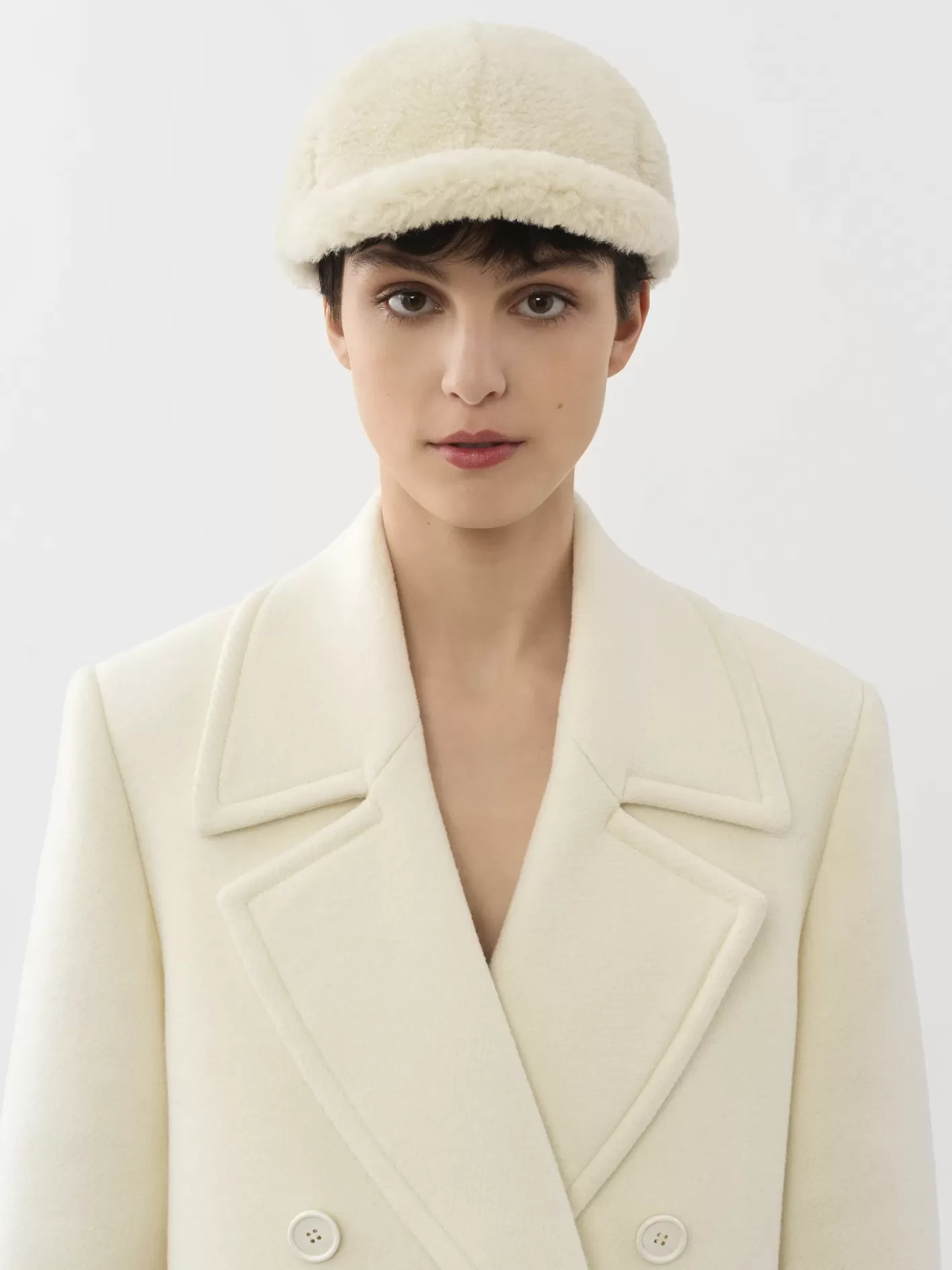 Best Sale Chloé Shearling Cap