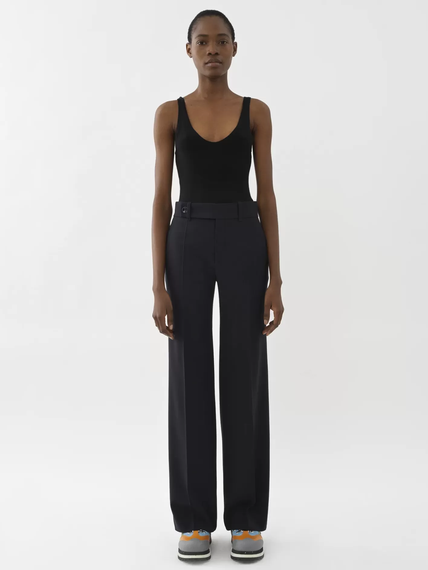 Shop Chloé Signature Flared Trousers