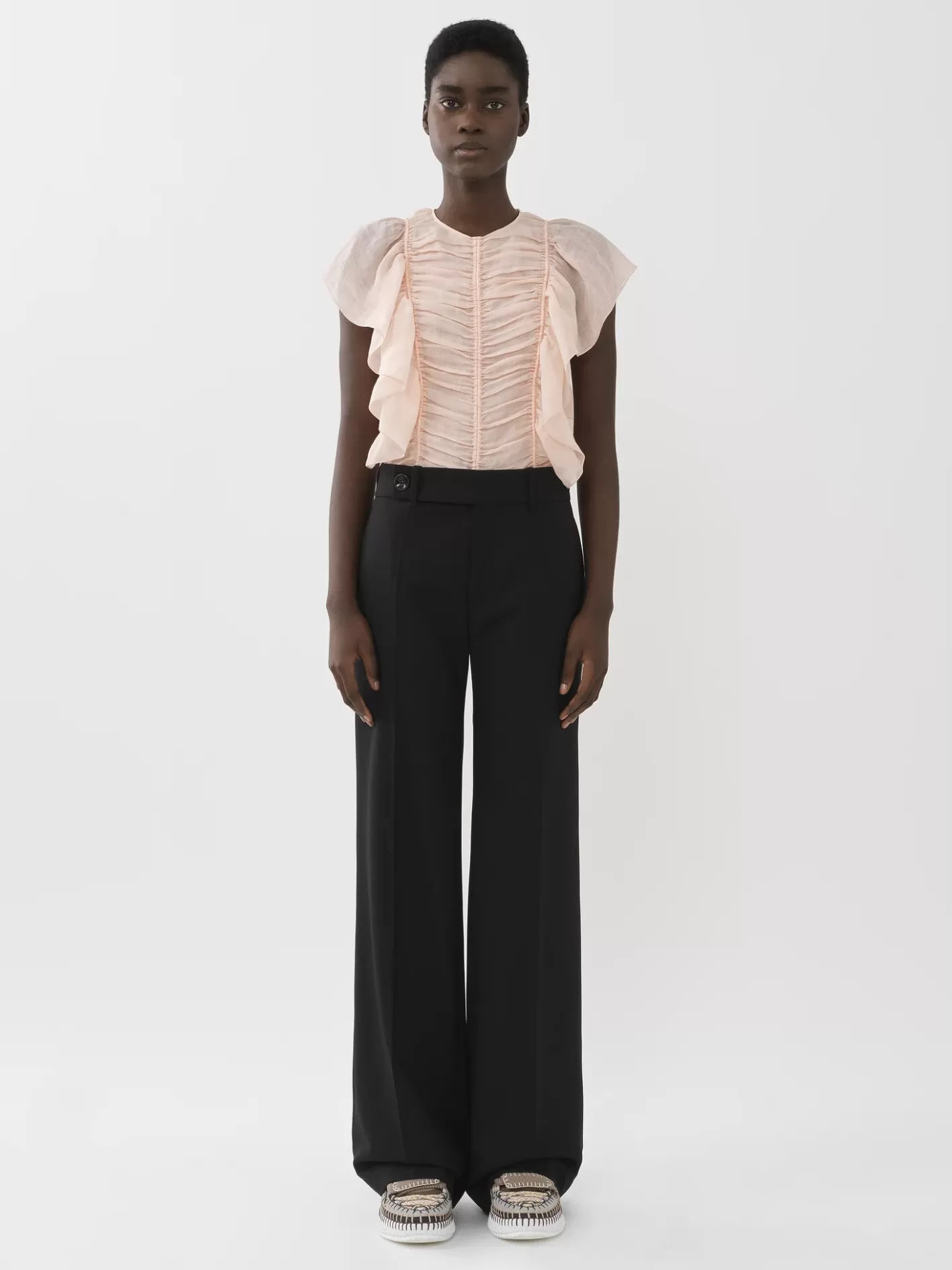 Fashion Chloé Signature Straight Trousers