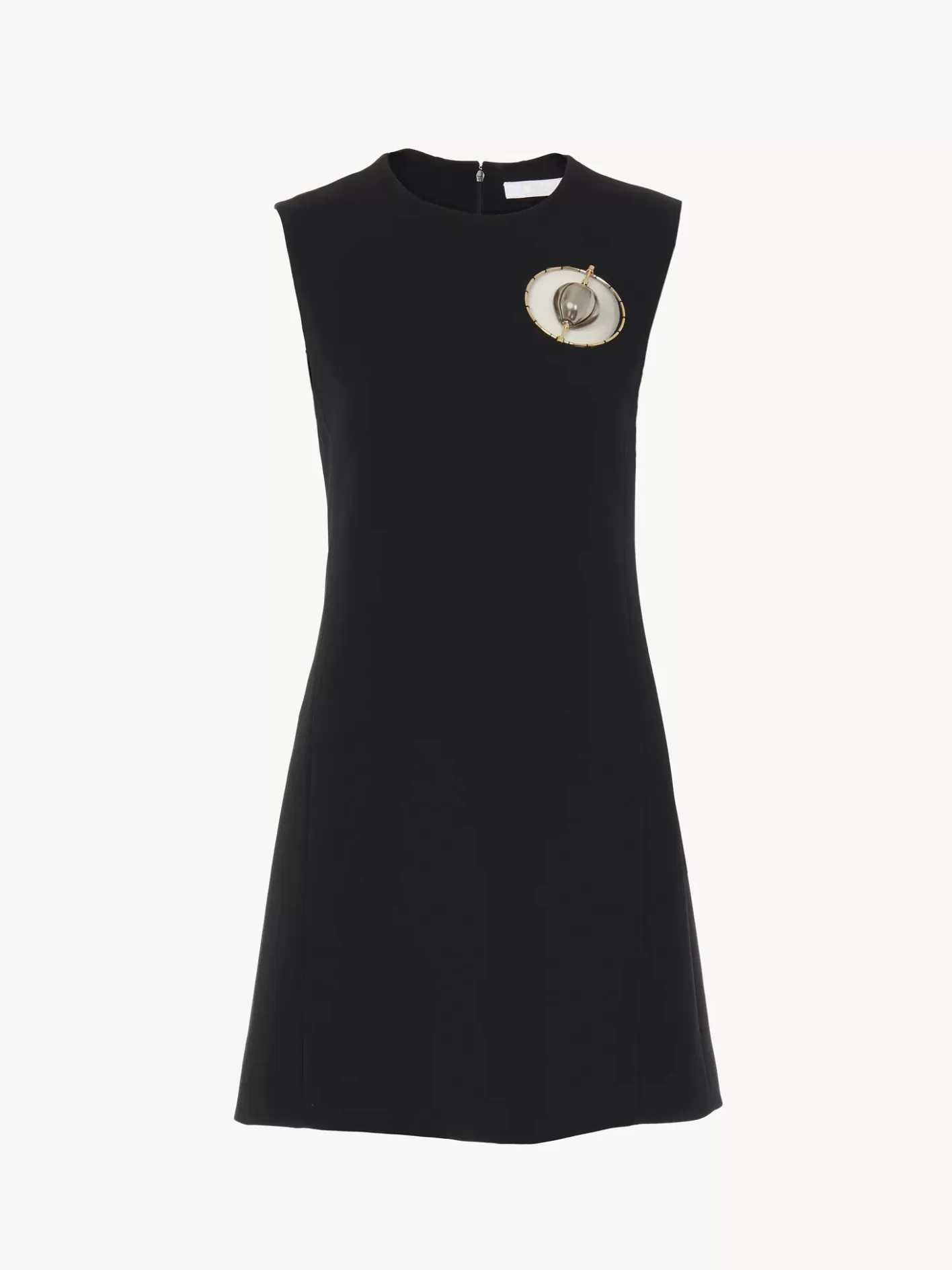 Shop Chloé Sleeveless Tunic Dress