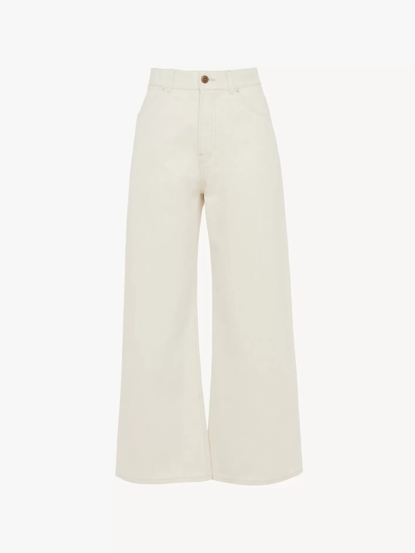 Discount Chloé Stromboli Wide Cropped Jeans