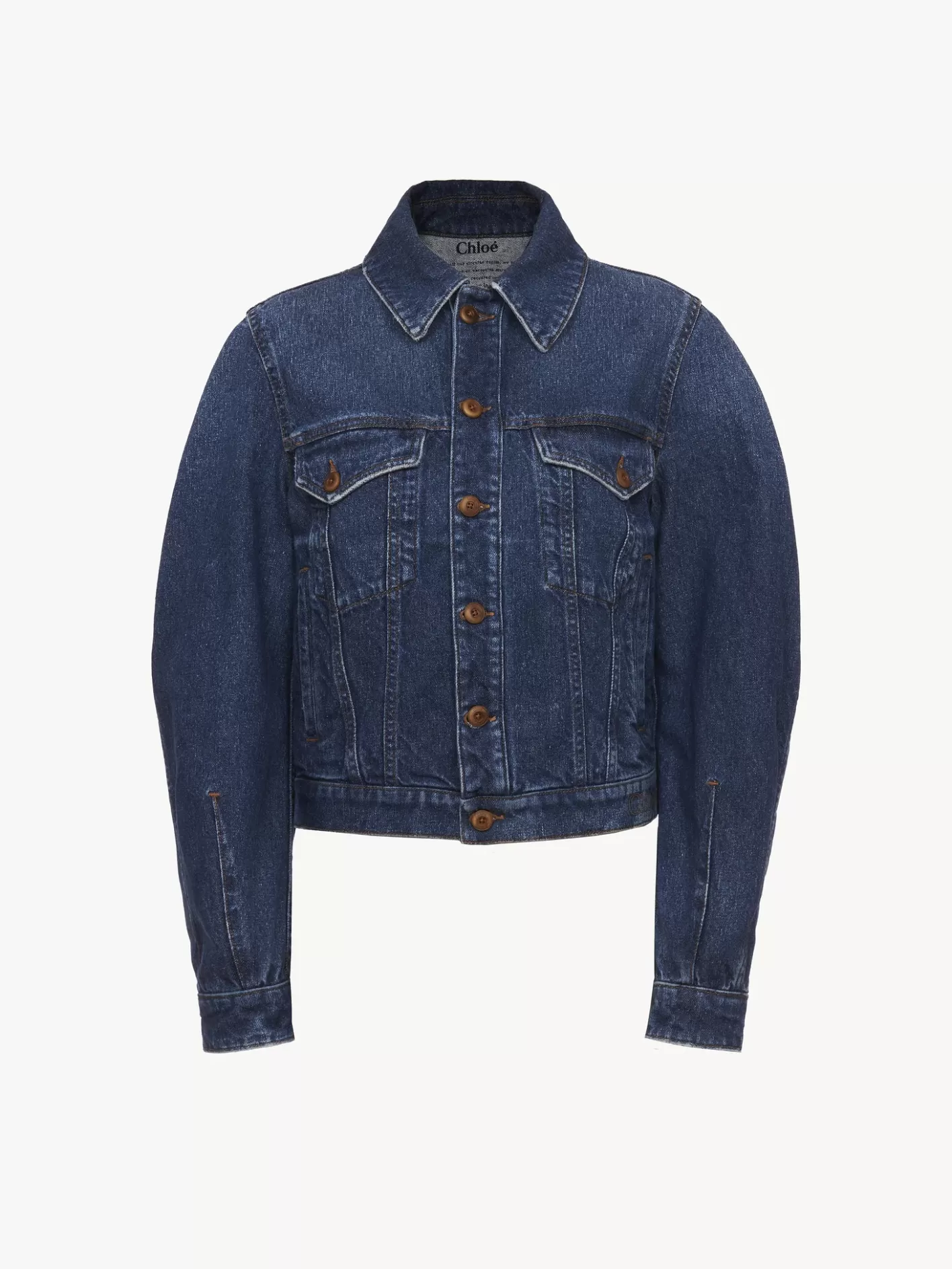 Online Chloé Taal Boxy Denim Jacket