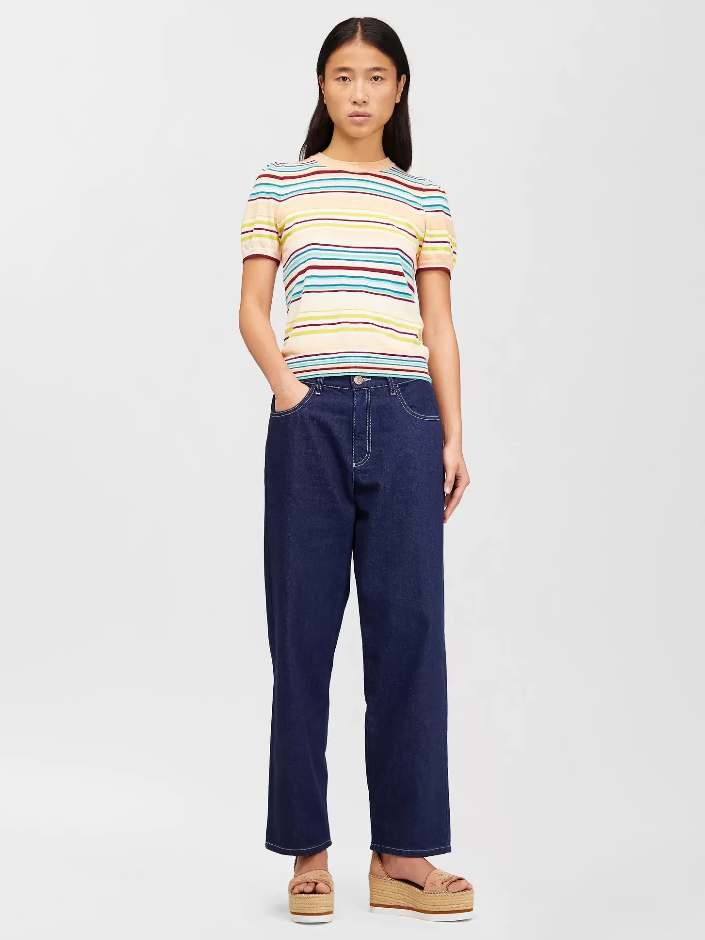 Discount Chloé Tapered Denim Pants