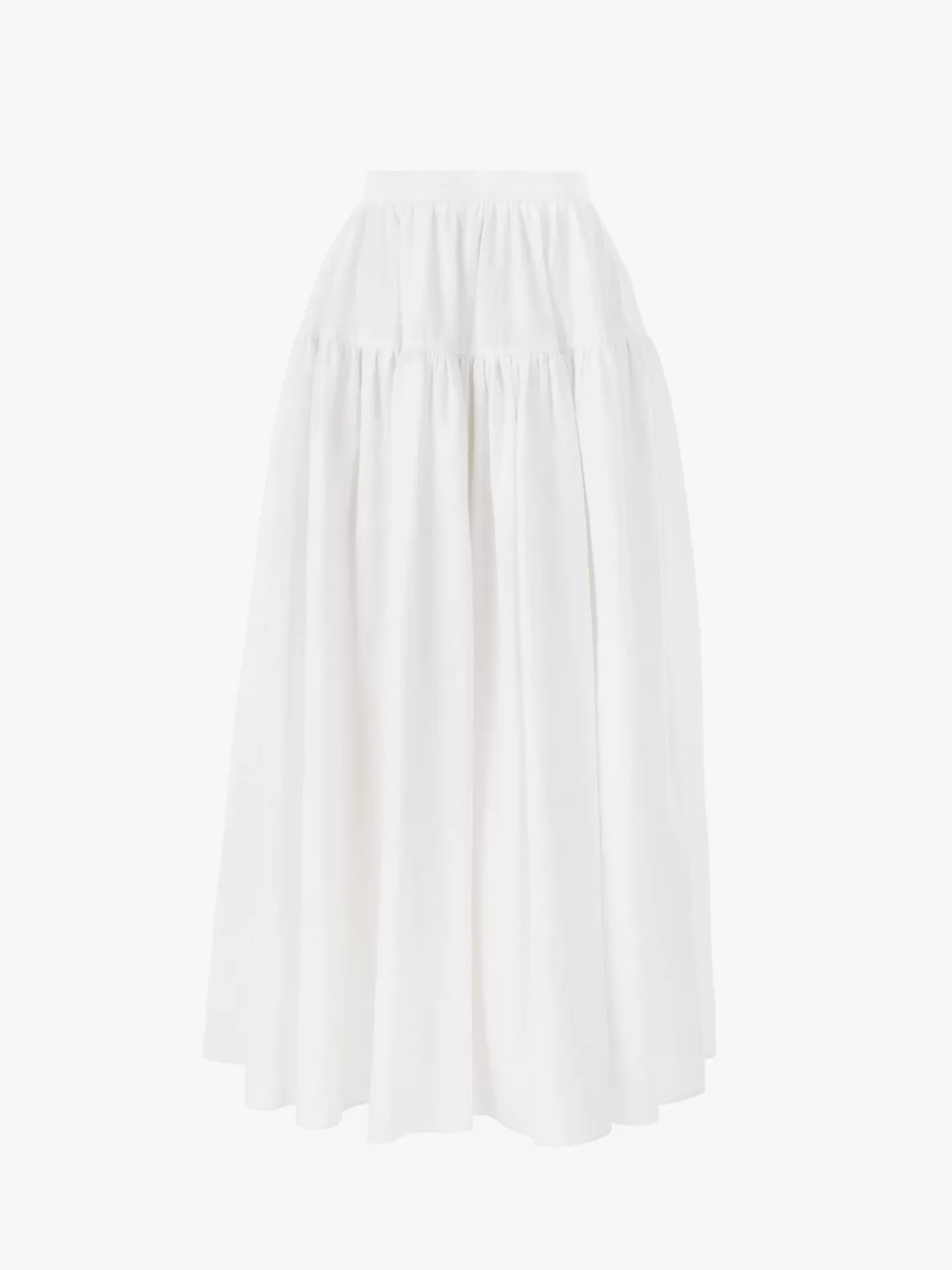 Shop Chloé Tiered Long Skirt