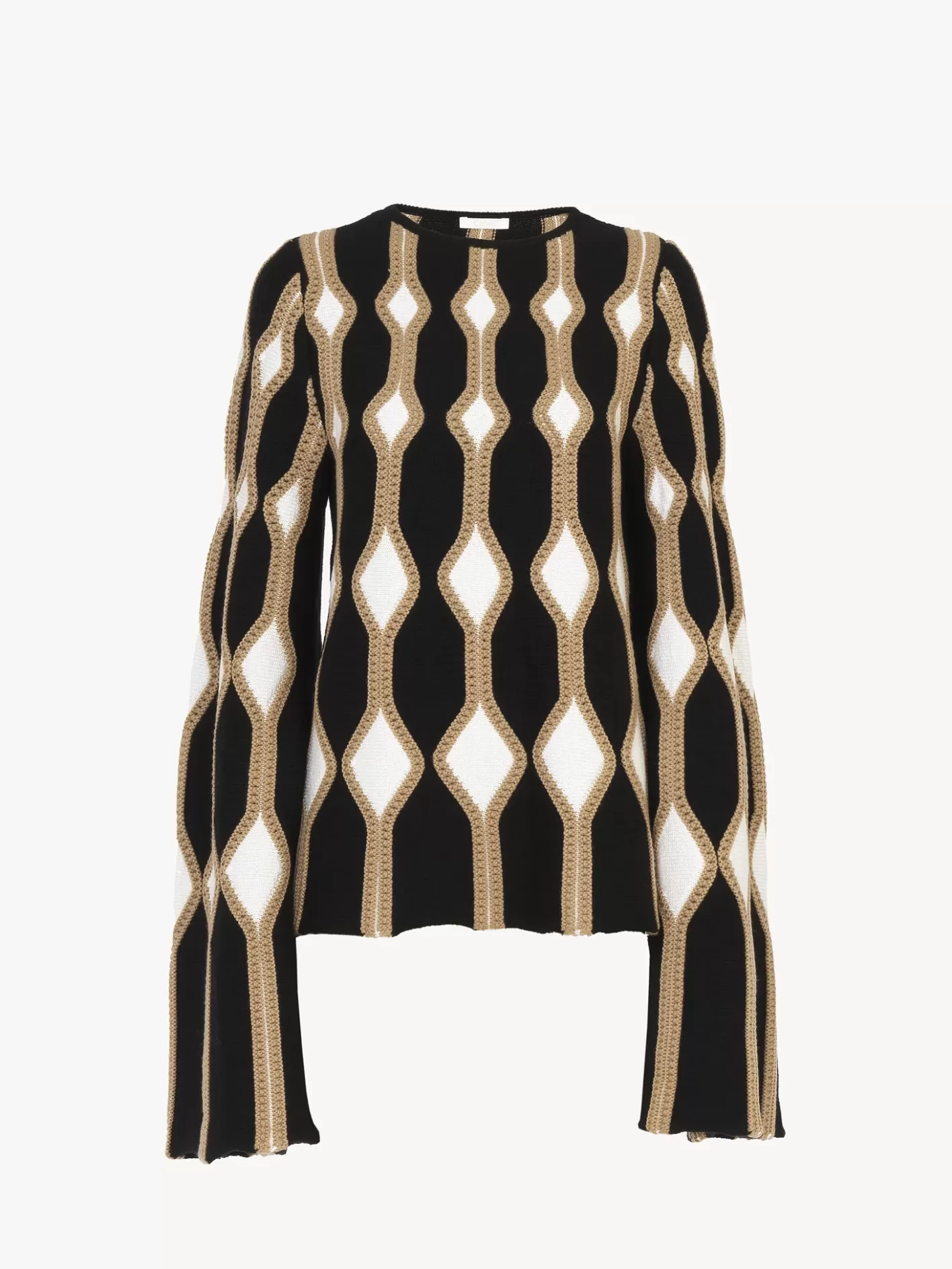 Clearance Chloé Trumpet-Sleeve Jumper