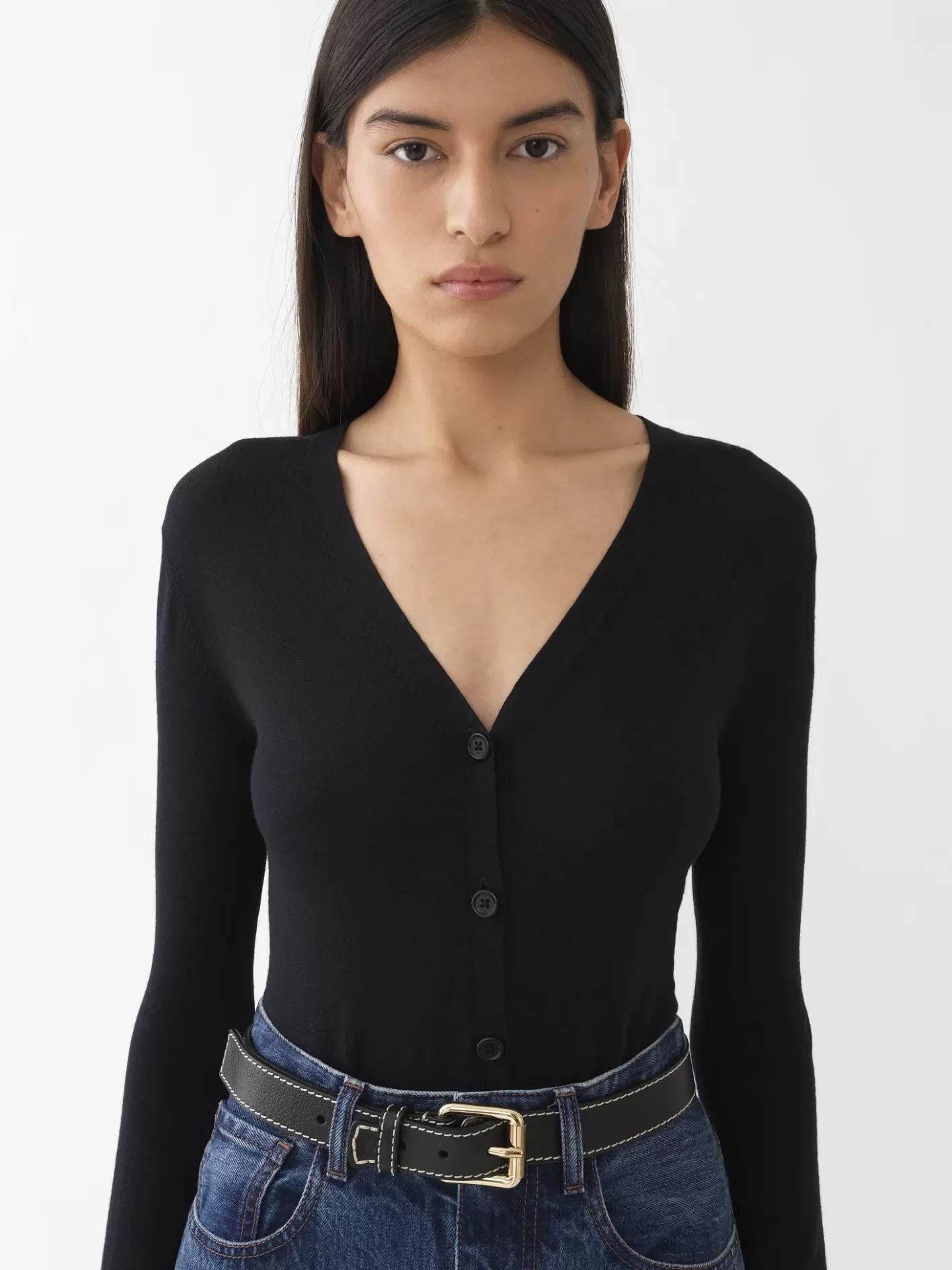 Fashion Chloé V-Neck Cardigan