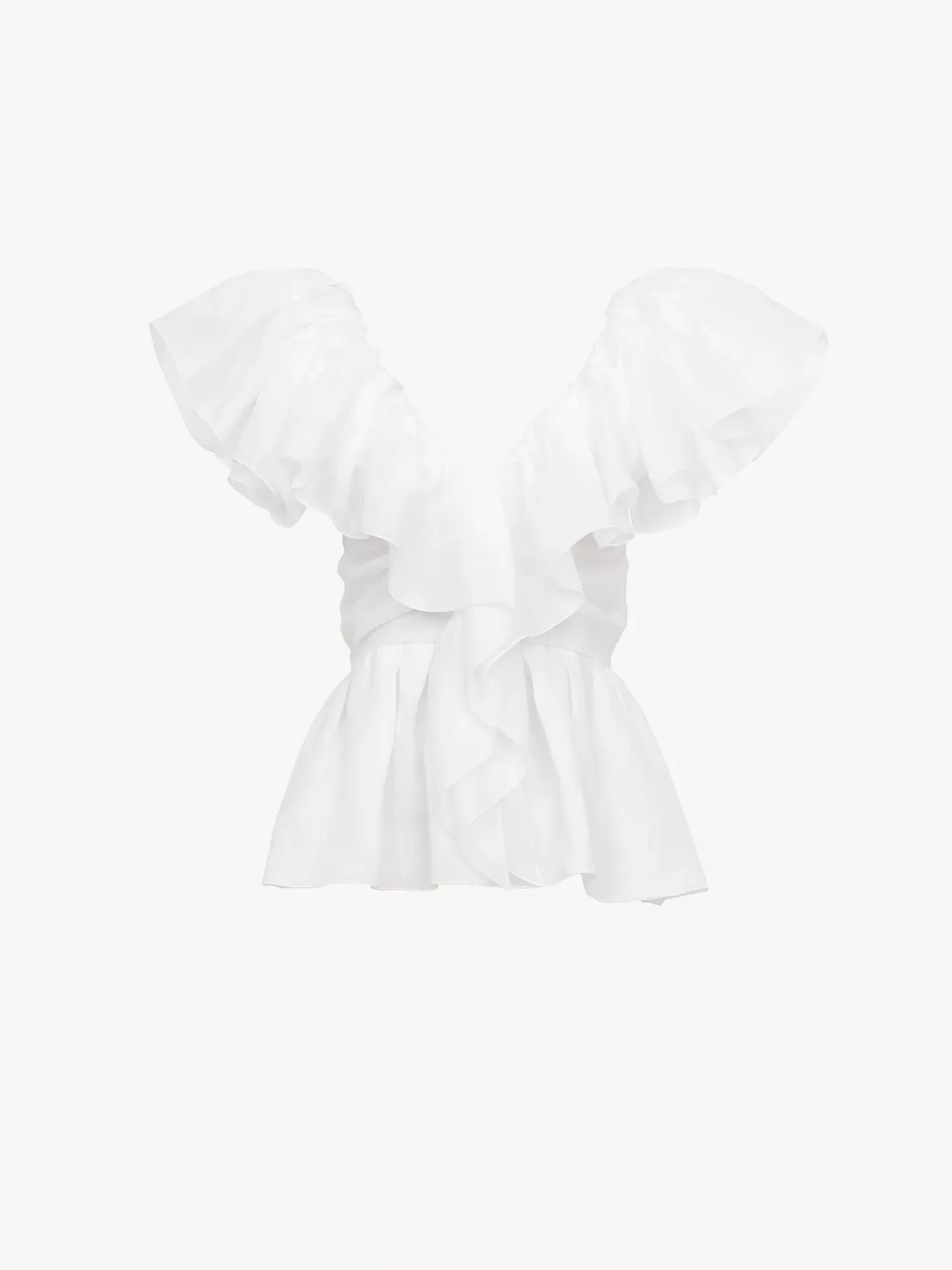 Flash Sale Chloé V-Neck Ruffle Top