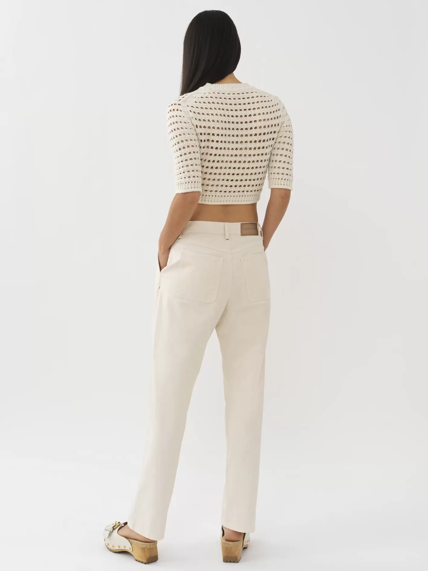 Hot Chloé White Denim Pants