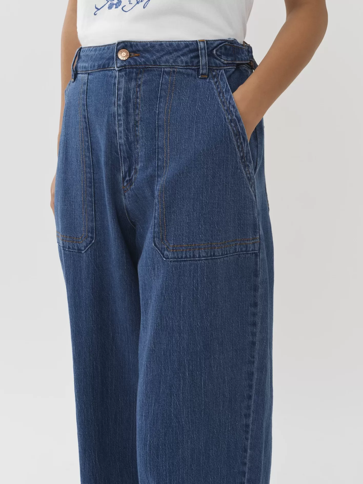 Best Sale Chloé Wide Denim Pants