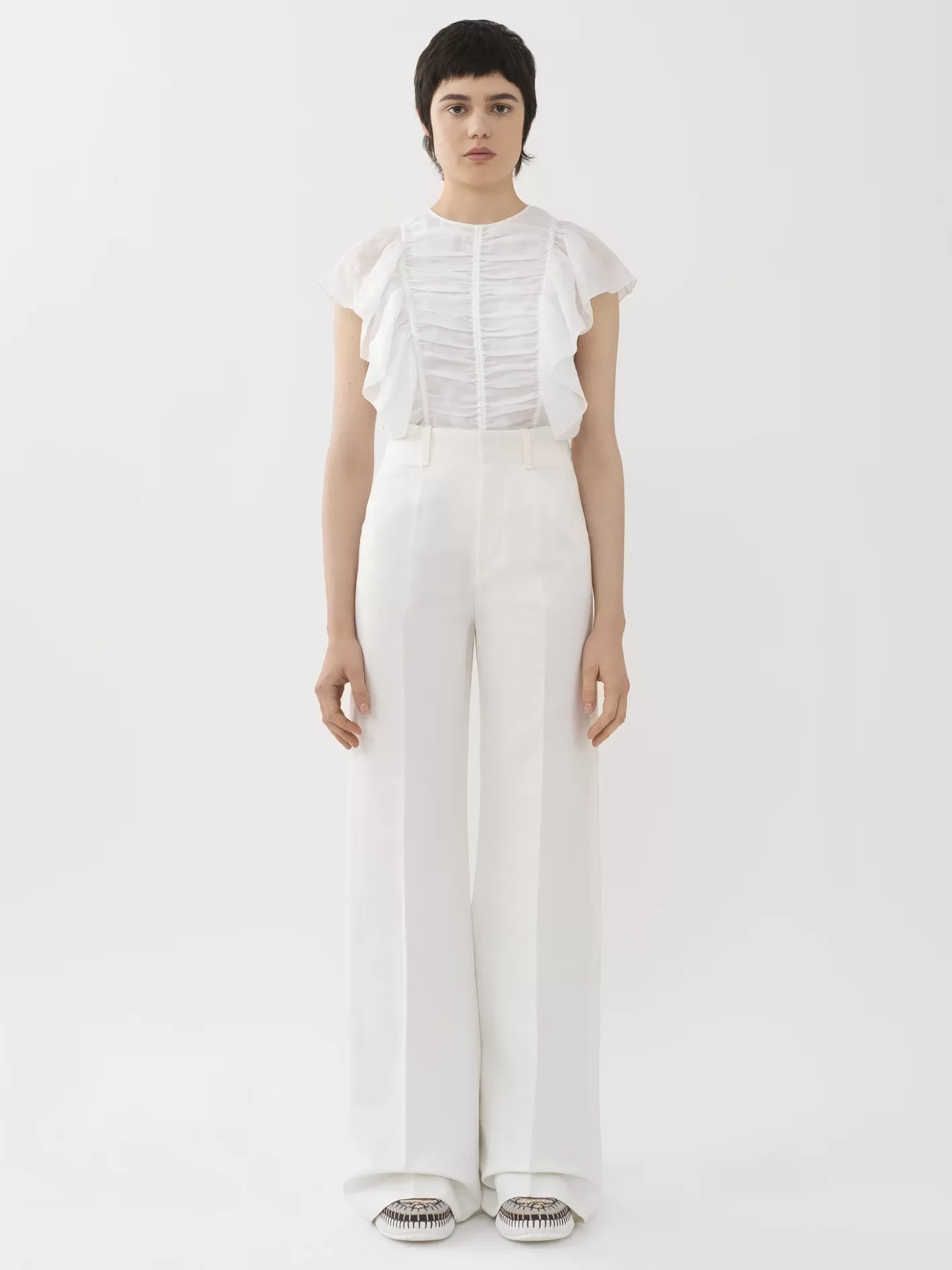 Online Chloé Wide-Leg Trousers