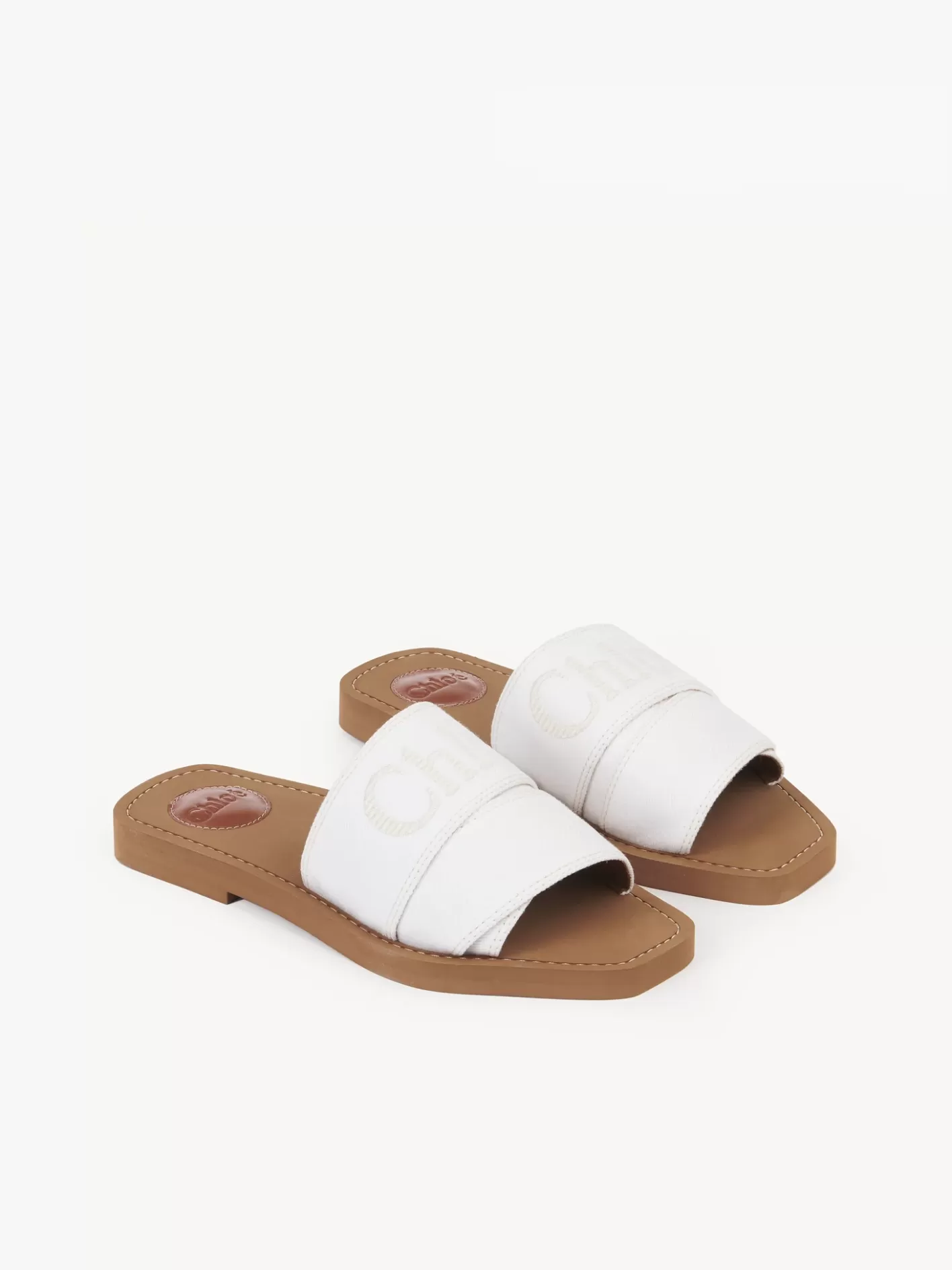 Shop Chloé Woody Flat Mule