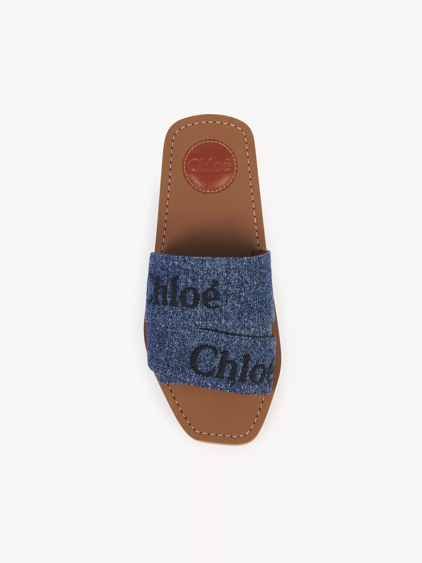 Shop Chloé Woody Flat Mule