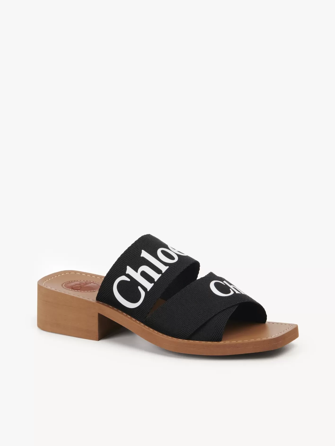 Outlet Chloé Woody Heeled Mule