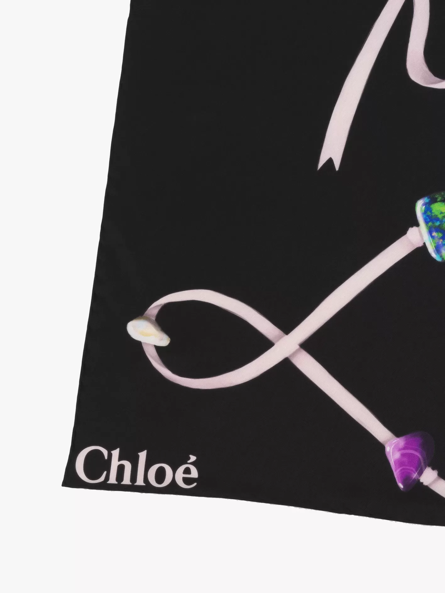 Cheap Chloé Zodiac Air Printed Scarf