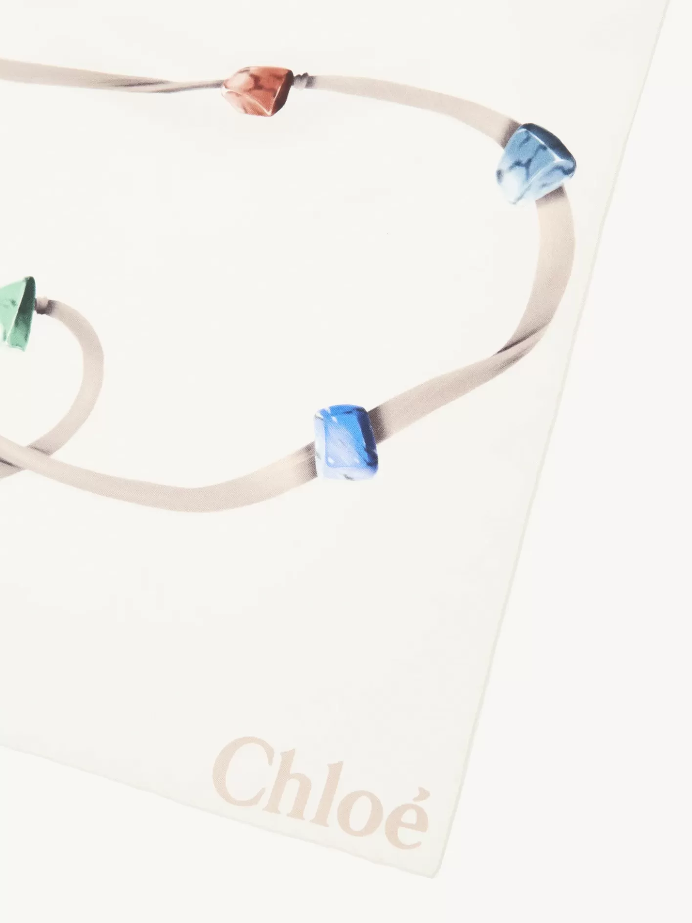 Online Chloé Zodiac Earth Printed Scarf